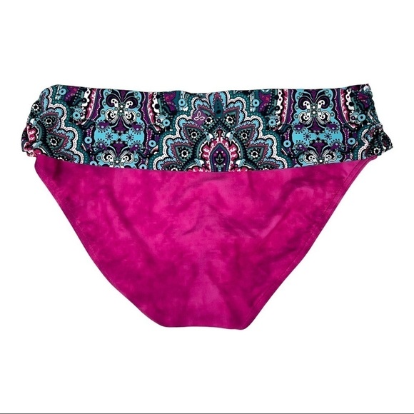 Prana Lavana Womens Swim Bottom Fuchsia Namaste Small - Picture 6 of 11